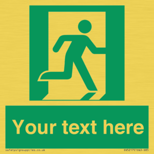 Custom Safe condition: Emergency exit (right hand)